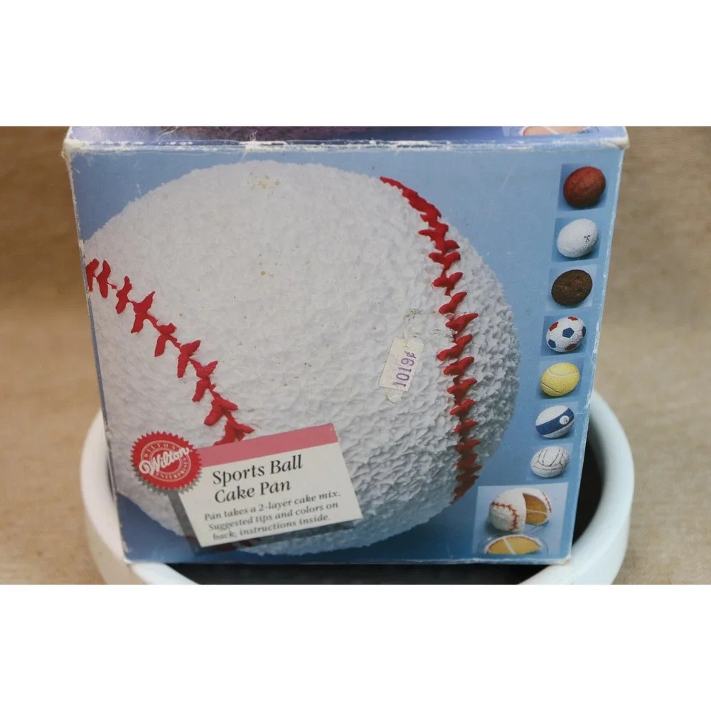 Vintage Wilton Sports Ball Cake Pan in Original Box